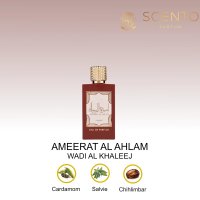 Apa De Parfum Ameerat Al Ahlam, Wadi Al Khaleej, Femei - 100ml - 1