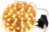 Instalatie LED Alb Cald 600 LED-uri 30m Fir Cupru 1500-57 Decorativa - 1