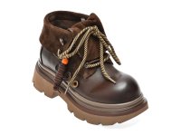 Bocanci maro GRYXX 18563 din piele naturala - 1