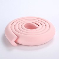 Cangaroo Soft Guard Roz - Rola de Protectie Multifunctionala din Spuma Autoadeziva 2m pentru Marginile Mesei si Mobilier - 3
