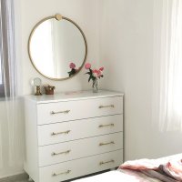 Oglinda GoldMetalÇerçeveYuvarlakAynaA708 Gold - 6