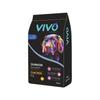 Hrana Uscata VIVO Super Premium pentru Caini Juniori, Talie Mica & Medie, cu Pui, 10 kg - 1