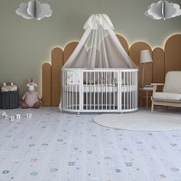 Parchet laminat VarioClic Kids Zoo 8 mm clasa 32 AC4 multicolor pentru camera copiilor - 2