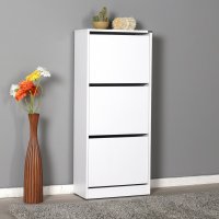 Dulap pentru Pantofi SHC-330 Alb - Design Modern si Practic - 1