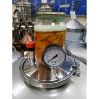Autoclav inox, 70L,  pentru fabricarea conservelor din inox cu termometru inclus - 4