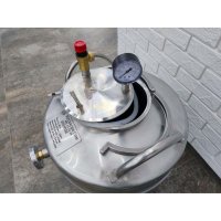 Autoclav inox, 70L,  pentru fabricarea conservelor din inox cu termometru inclus - 5