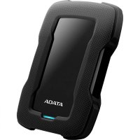ADATA HD330 HDD Extern 5TB, Negru, USB 3.2 cu Senzor de Protectie Impotriva Socurilor - 1