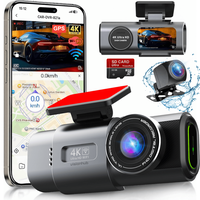Camera Auto Dubla de bord 4k – 2160p Full HD, WIFI+GPS, G-Senzor, Aplicatie pe Telefon, Night Vision, Inregistrare bucla - 6