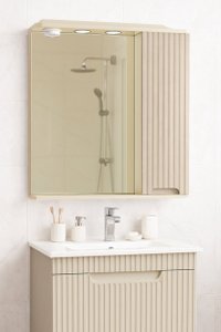 Oglinda seria 033, front MDF, crem, 60 cm - 1