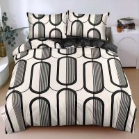 Lenjerie Black Frame (Bumbac Satinat) - 1