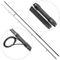 Lanseta Baracuda Black Stone 13, 3.90m, 3lbs, 2 tronsoane - 2