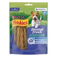 FRISKIES Dental Fresh, XS-S, Mentă, punguță recompense câini, 110g - 2