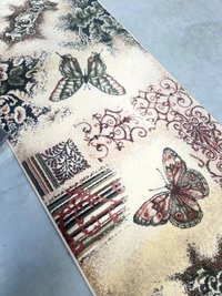 Covor Traversă Lotos Bej 120x700 cm - Delta Fluturi 1607 110 - 3