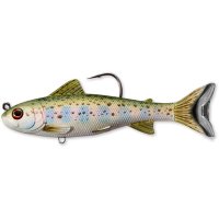 Shad Livetarget Trout Parr, culoare Silver-Olive, 10.9cm, 21g - 1