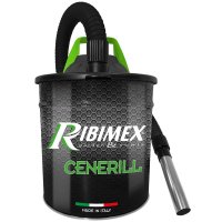Aspirator de cenusa Ribimex Cenerill, 1000 W, rezervor metalic de 18 l, 220 V - 1