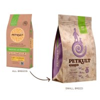 PETKULT Sensitive Care Low Calorie Miel si Orez Brun pentru Câini Mici Adulti si Seniori, 12kg - 1