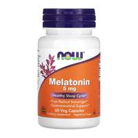 Melatonina Pura 5mg, 60 capsule, Now Foods - 1