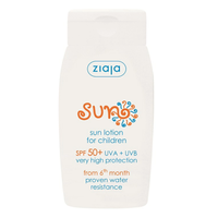 Lotiune pentru protectie solara copii, SPF50+, 6luni+ Sun, 125ml, Ziaja - 1