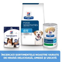 HILL'S Prescription Diet d/d Food Sensitivities, Rață cu Orez, dietă veterinară câini, hrană uscată, sensibilități digestive HILL'S Prescription Diet d/d Food Sensitivities, Rață cu Orez, dietă veterinară câini, hrană uscată,  piele si blana, sistem dige - 11