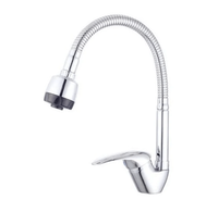 Set chiuveta masca ,inox,cuva stanga ,Raulconstruct ,80x50 cm,baterie lebada flexibila cu  sifon de scurgere - 3
