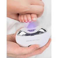 Unghiera electrica profesionala, Adsinio, Sterilizare cu raze UV, Portabila, USB-C, 3 trepte de viteza, Alb - 4