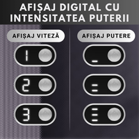 Unghiera electrica profesionala, Adsinio, Sterilizare cu raze UV, Portabila, USB-C, 3 trepte de viteza, Alb - 3