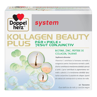 Kollagen System Beauty Plus, 30 flacoane, Doppelherz - 1