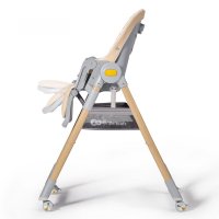 Scaun de masa pentru copii 2 in 1 Kinderkraft Lastree Wooden - 6