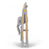 Scaun de masa pentru copii 2 in 1 Kinderkraft Lastree Wooden - 7
