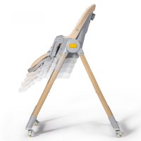 Scaun de masa pentru copii 2 in 1 Kinderkraft Lastree Wooden - 8