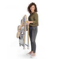 Scaun de masa pentru copii 2 in 1 Kinderkraft Lastree Wooden - 10