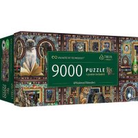 Puzzle panoramic Trefl Facatori de minuni cu mustata, 9000 de piese - 1