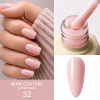 Rubber Base Everin Nude Couture 32 - Baza Roz Nude Fara HEMA si TPO - 1