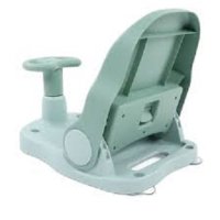 Scaun de baie Little Mom Driver Pink cu volan si spatar reglabil in 3 pozitii, margini rotunjite, fixare cu ventuze, dimensiune 20x40x18 cm, varsta recomandata 6 luni+ - 6