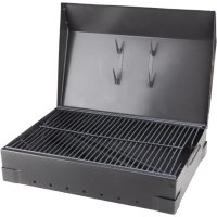 Gratar de gradina Evotools 678307, 500x350mm, 145cm inaltime, tabla de 1mm, picioare demontabile - 2