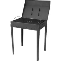 Gratar de gradina Evotools 678307, 500x350mm, 145cm inaltime, tabla de 1mm, picioare demontabile - 1