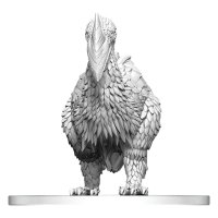 Miniatura Nepictata D&D Nolzur's Marvelous - Pasarea Axe Beak - 1