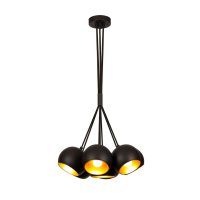 Lustra Sivani MR-630 Negru Auriu - Design Elegant si Ajustabil - 2