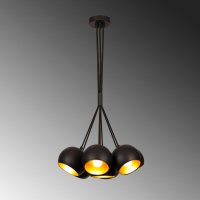 Lustra Sivani MR-630 Negru Auriu - Design Elegant si Ajustabil - 4