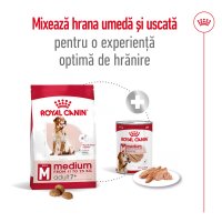 ROYAL CANIN Medium Adult 7+, hrana uscata pentru caini senior, 4kg - 10