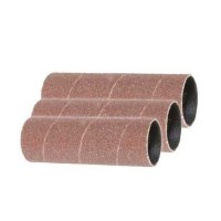 Set cilindri de slefuire pentru masina de slefuit cu ax GSBSM 450 Gude 38383, K150, 3 piese - 1