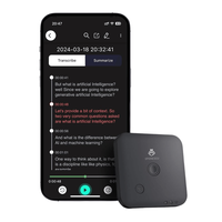 Reportofon inteligent AI 64 GB, ChatGPT, 100 de limbi, inregistrare 1000 ore, autonomie 8 ore, aplicatie, magnetic - 4