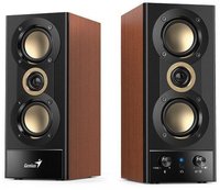 Boxe Genius SP-HF800BT pentru PC, 20 W, Bluetooth, finisaj din lemn - 2