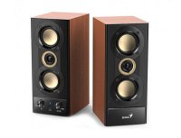 Boxe Genius SP-HF800BT pentru PC, 20 W, Bluetooth, finisaj din lemn - 1