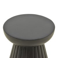 Măsuță laterală Nemira, Negru, 30x30x35 cm - Eleganță modernă - 3