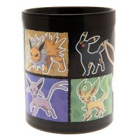 Cana Ceramica Pokemon Heat Change - Eevee - 5
