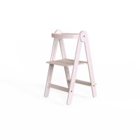 Turn de invatare MamaToyz Learning Tower pliabil din lemn Natur - 10