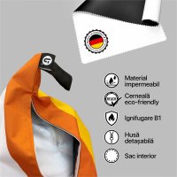 Fotoliu Puf Updeco Para XL Negru - 2