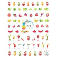Sticker decor unghii CA-062 - - 1