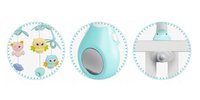 Carusel muzical 2in1 pentru bebelusi Ricokids Albastru cu telecomanda ,13 melodii linistitoare, cronometru, functie proiector si lampa de veghe - 7